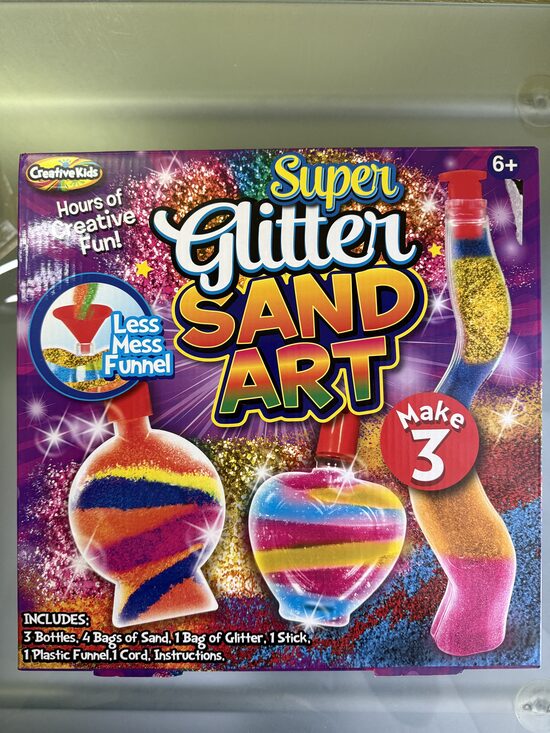 Игрушка- цветной песок