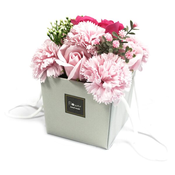 Мыльный букет Pink rose & carnation (LSF-02)