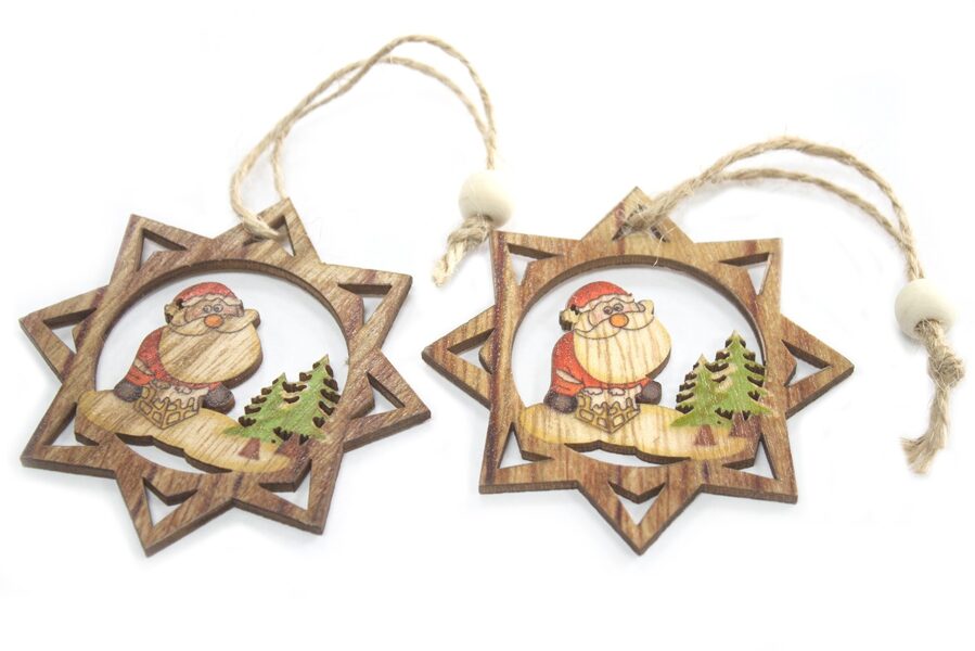 Рождественские украшения Xmas Santa Star (XWD-12)